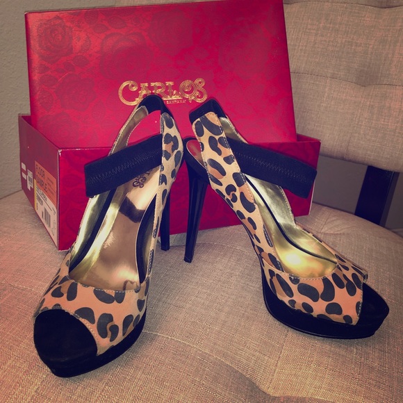 Carlos Santana Shoes - Cheetah High heels